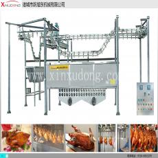 <b>燒雞、鴨過油懸掛式油炸生產(chǎn)線</b>